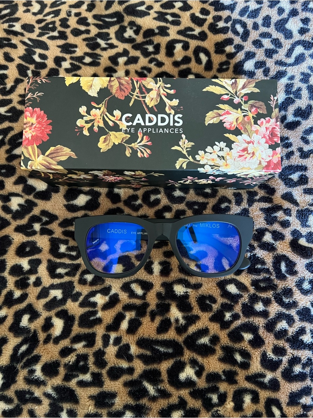 New Caddis Miklos Reading Glasses +1.00 Matte Black Frame